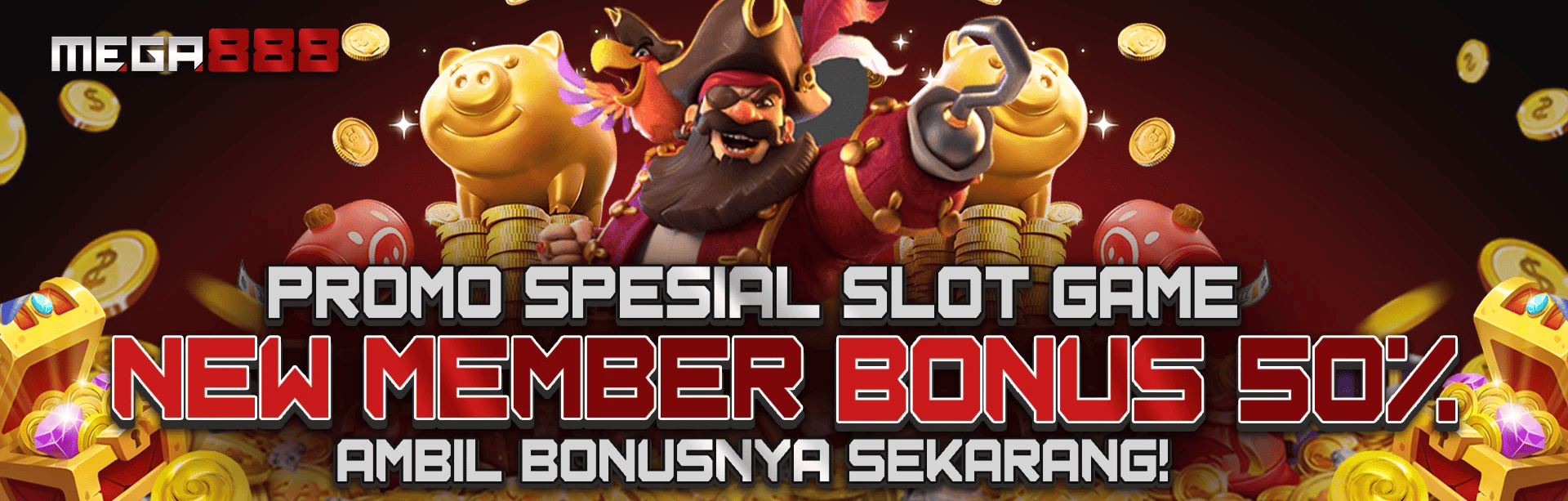 BONUS NEW MEMBER 50%	