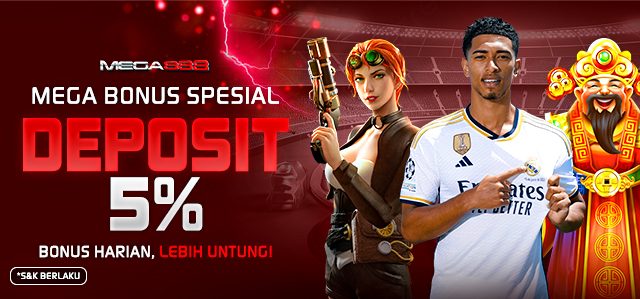 PROMO BONUS DEPOSIT HARIAN 5%	